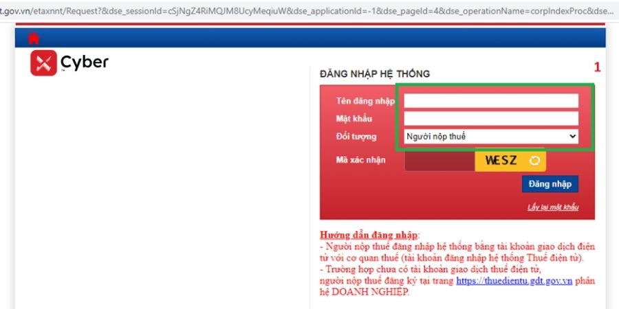 Đăng ký các tờ khai khi nộp báo cáo tài chính