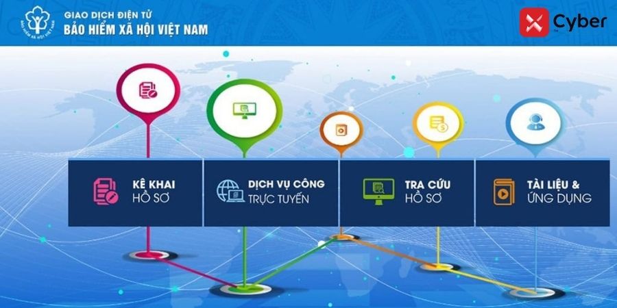 Hướng dẫn đăng ký và kê khai BHXH điện tử qua mạng chi tiết nhất 4 Hướng dẫn đăng ký và kê khai BHXH điện tử qua mạng