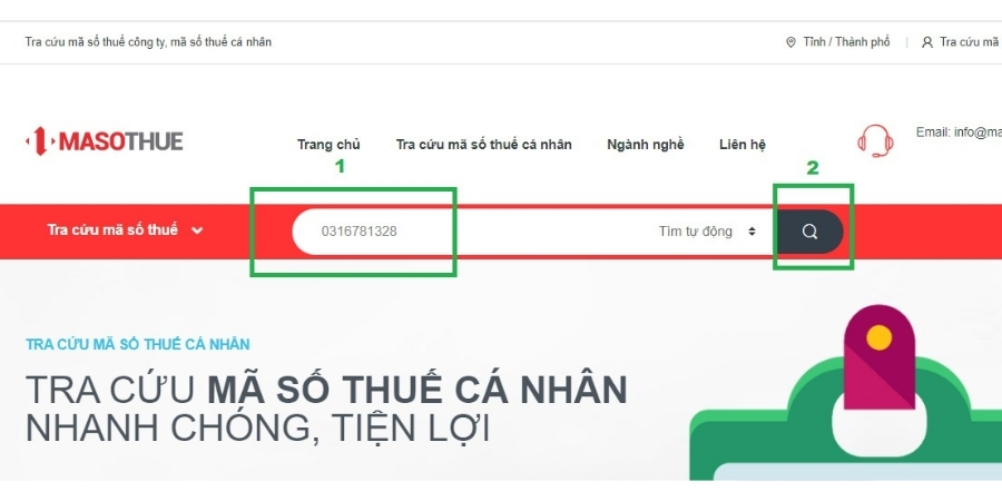 Tra cứu thông tin doanh nghiệp khi đã có mã số thuế