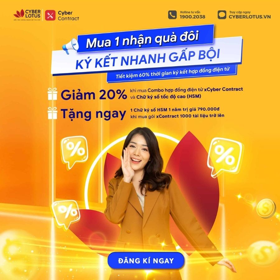 Nhận ưu đãi xCyber Contract ngay