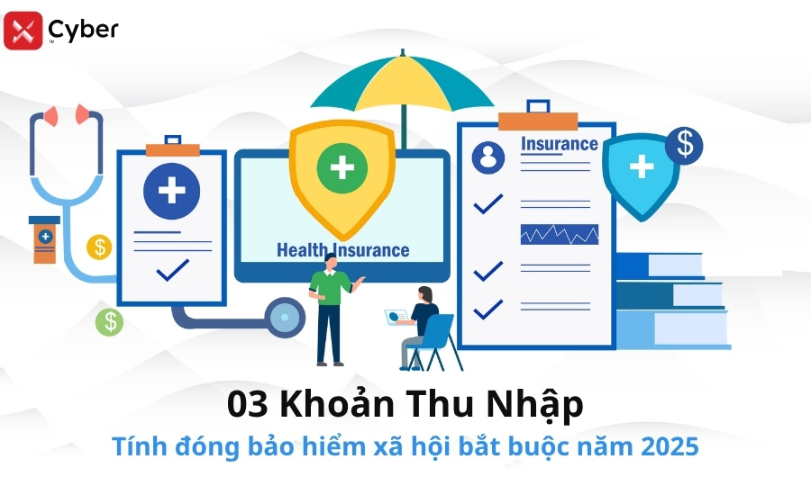 03 khoản thu nhập bắt buộc tính đóng bảo hiểm xã hội bắt buộc