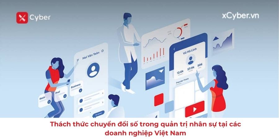 Thách thức chuyển đổi số trong quản trị nhân sự DN Việt Nam