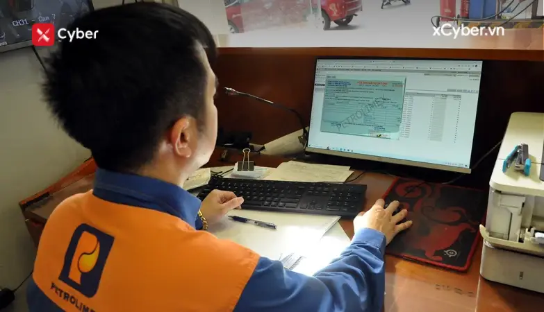 hoá đơn điện tử xăng dầu