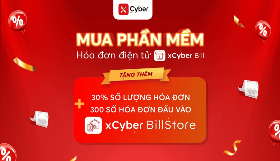 Ưu đãi lớn chưa từng có khi mua xCyber Bill