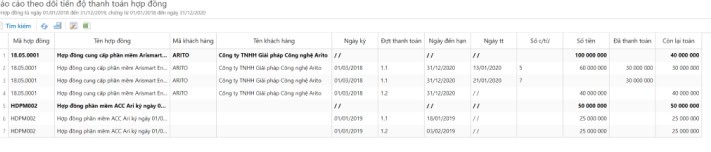 xCyber Books Tính Năng 10 Ban hang va cong no phai thu 2