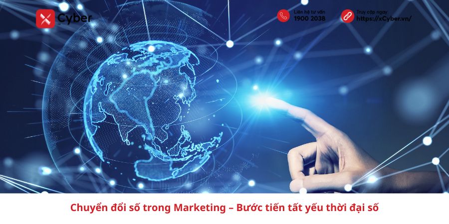 Chuyển đổi số trong Marketing: Bước tiến tất yếu trong kỷ nguyên số 1 Chuyển đổi số trong Marketing: Bước tiến tất yếu trong kỷ nguyên số
