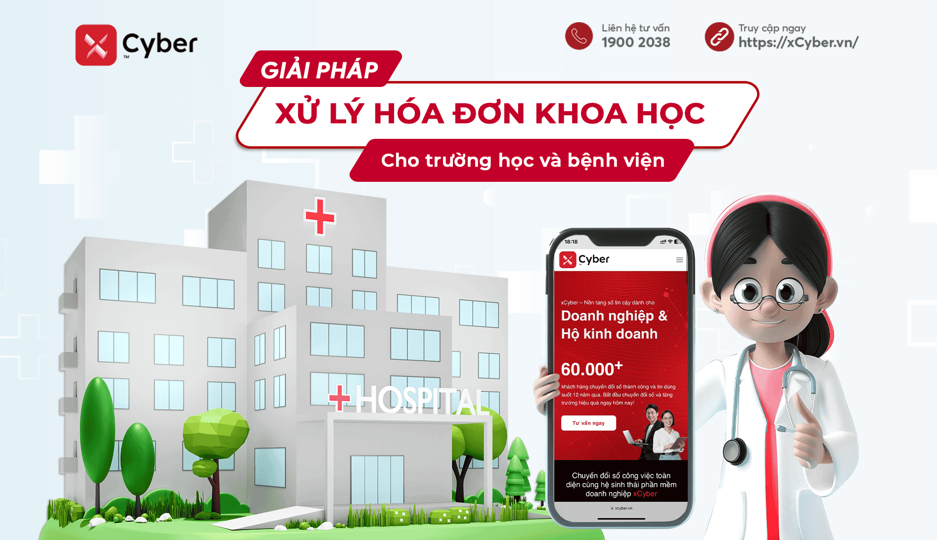 Giải pháp xử lý hóa đơn cho trường học và bệnh viện khoa học hơn