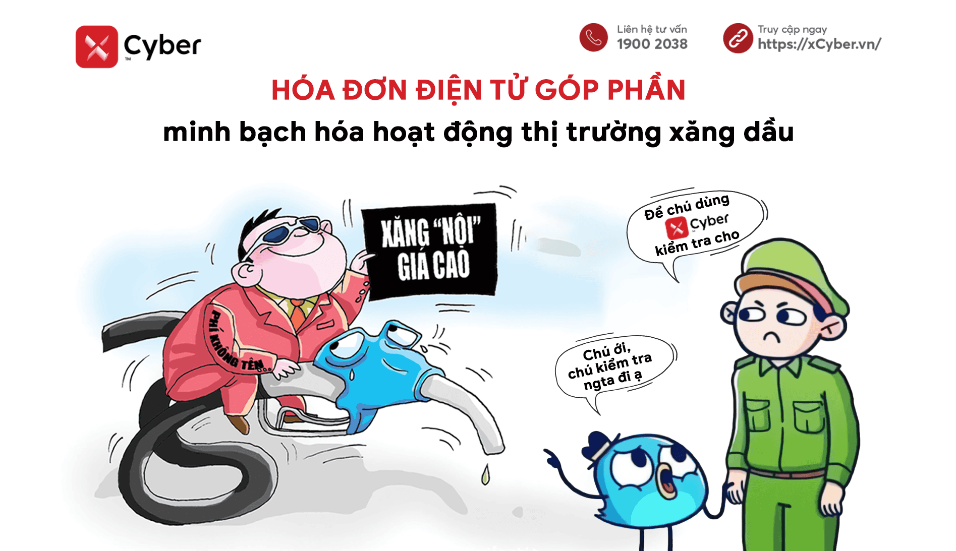 Hóa đơn điện tử góp phần minh bạch hóa hoạt động thị trường xăng dầu