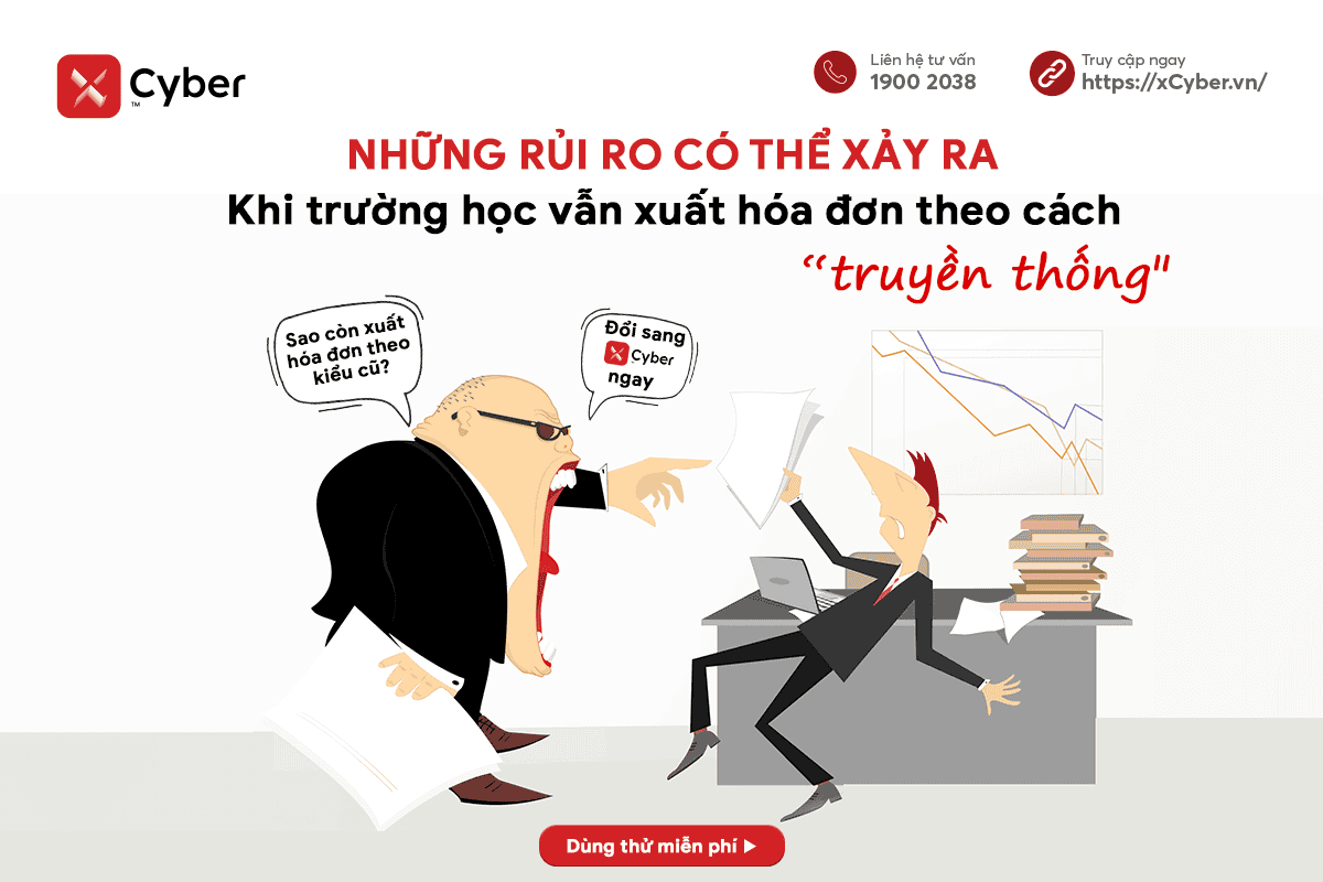 Xuất hóa đơn theo cách truyền thống tại trường học và bệnh viện - Tiềm ẩn nhiều rủi ro không thể xem nhẹ