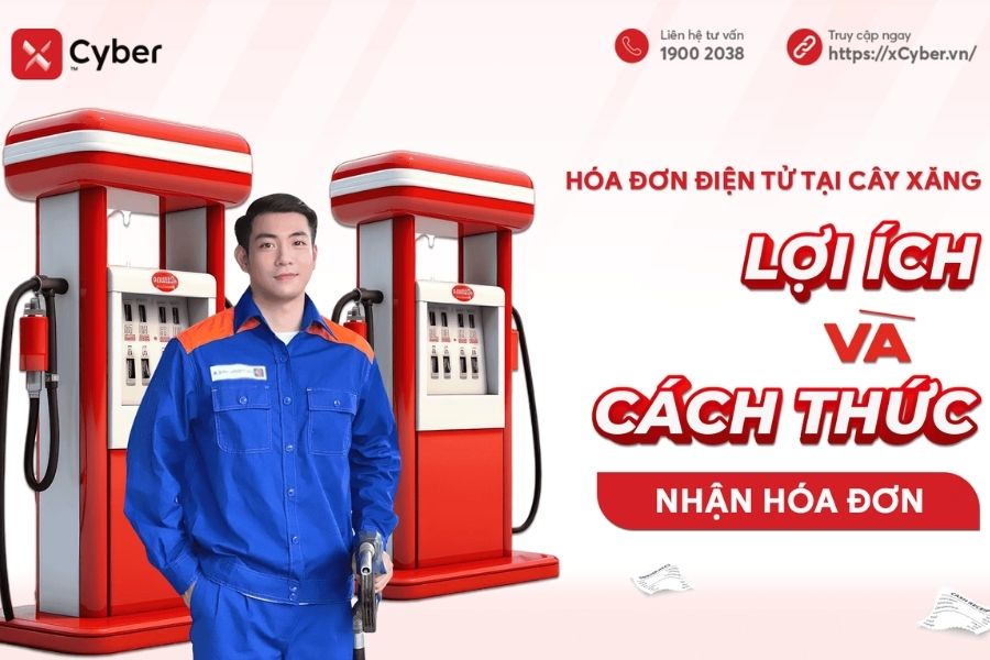 Hóa đơn điện tử tại cây xăng: Lợi ích và cách thức nhận hóa đơn