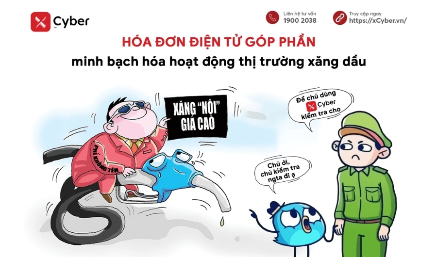 Hóa đơn điện tử góp phần minh bạch hóa hoạt động thị trường xăng dầu 4 Hóa đơn điện tử góp phần minh bạch hóa hoạt động thị trường xăng dầu