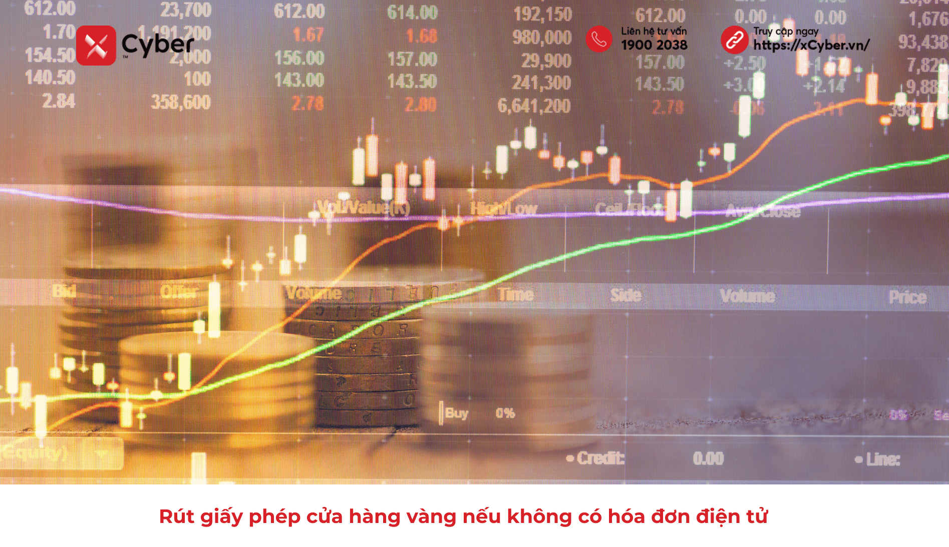 Rút giấy phép kinh doanh vàng