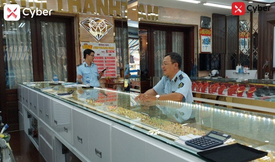 Cửa hàng vàng sẽ bị rút giấy phép nếu không xuất hóa đơn điện tử mỗi lần bán