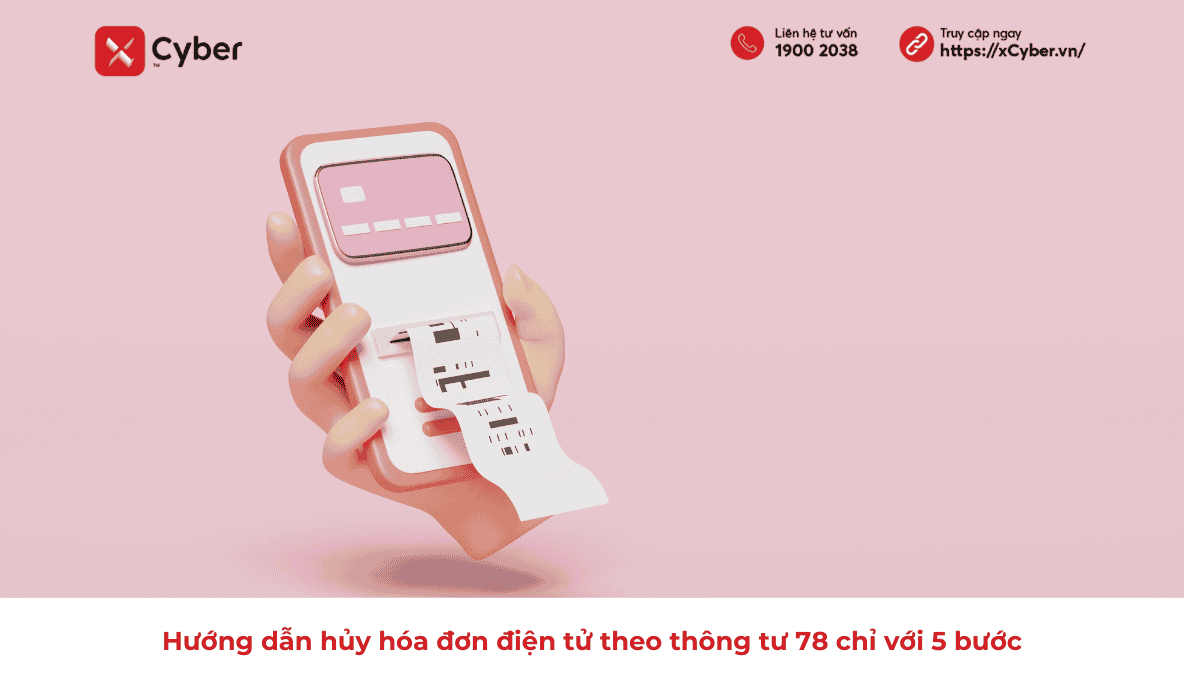 Hủy hóa đơn điện tử