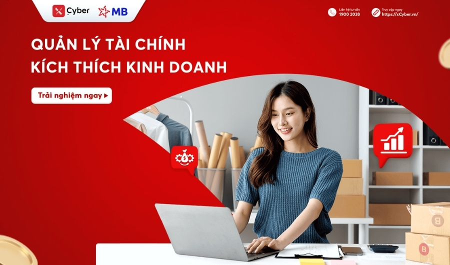 Quản lý tài chính - kích thích kinh doanh cùng xCyber & MB Bank
