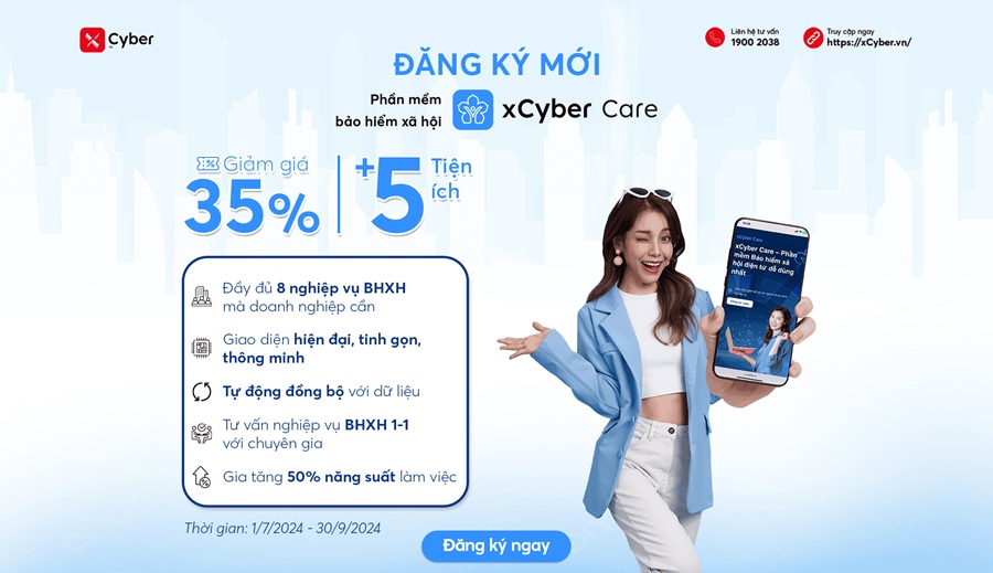 Chỉ 22k/ tháng, trải nghiệm +5 tiện ích bảo hiểm xã hội dành doanh nghiệp ngay