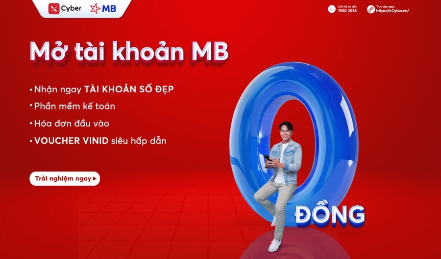 Mở tài khoản MB Bank nhận ngay tài khoản số đẹp, Phần mềm Kế toán, Hóa đơn đầu vào và Voucher ViniD số đẹp chỉ với 0 đồng 44 Mở tài khoản MB Bank nhận ngay tài khoản số đẹp, phần mềm kế toán, hóa đơn đầu vào và voucher Vin ID miễn phí