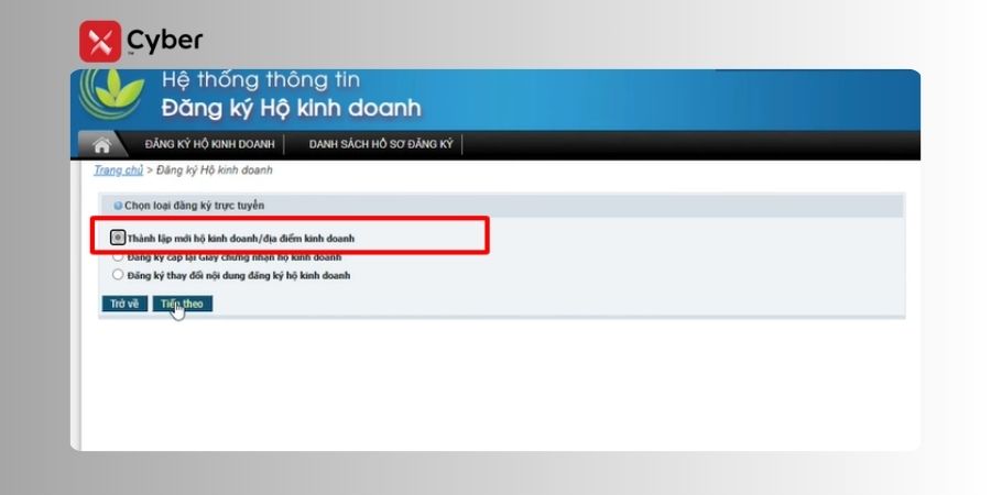 Hướng dẫn đăng ký hộ kinh doanh Online: Thủ tục và quy trình mới nhất 7 Hướng dẫn đăng ký hộ kinh doanh online