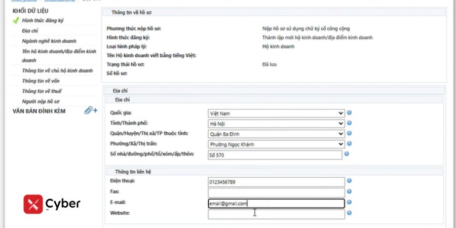 Hướng dẫn đăng ký hộ kinh doanh Online: Thủ tục và quy trình mới nhất 8 Hướng dẫn đăng ký hộ kinh doanh online
