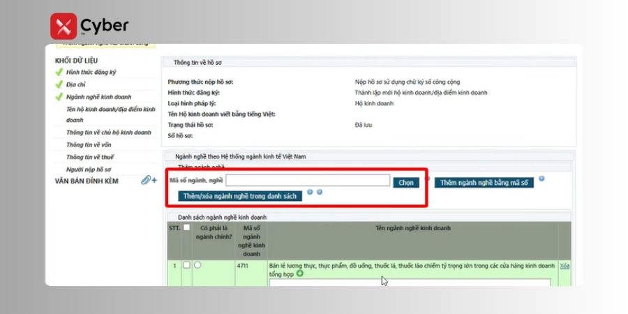 Hướng dẫn đăng ký hộ kinh doanh Online: Thủ tục và quy trình mới nhất 9 Hướng dẫn đăng ký hộ kinh doanh online
