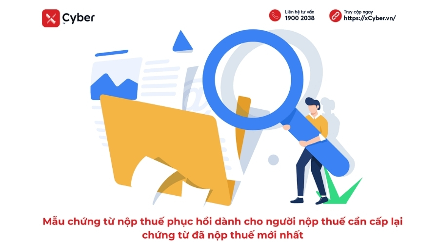 Mẫu chứng từ nộp thuế phục hồi dành cho người nộp thuế cần cấp lại chứng từ đã nộp thuế mới nhất 11 mau chung tu nop thue phuc hoi