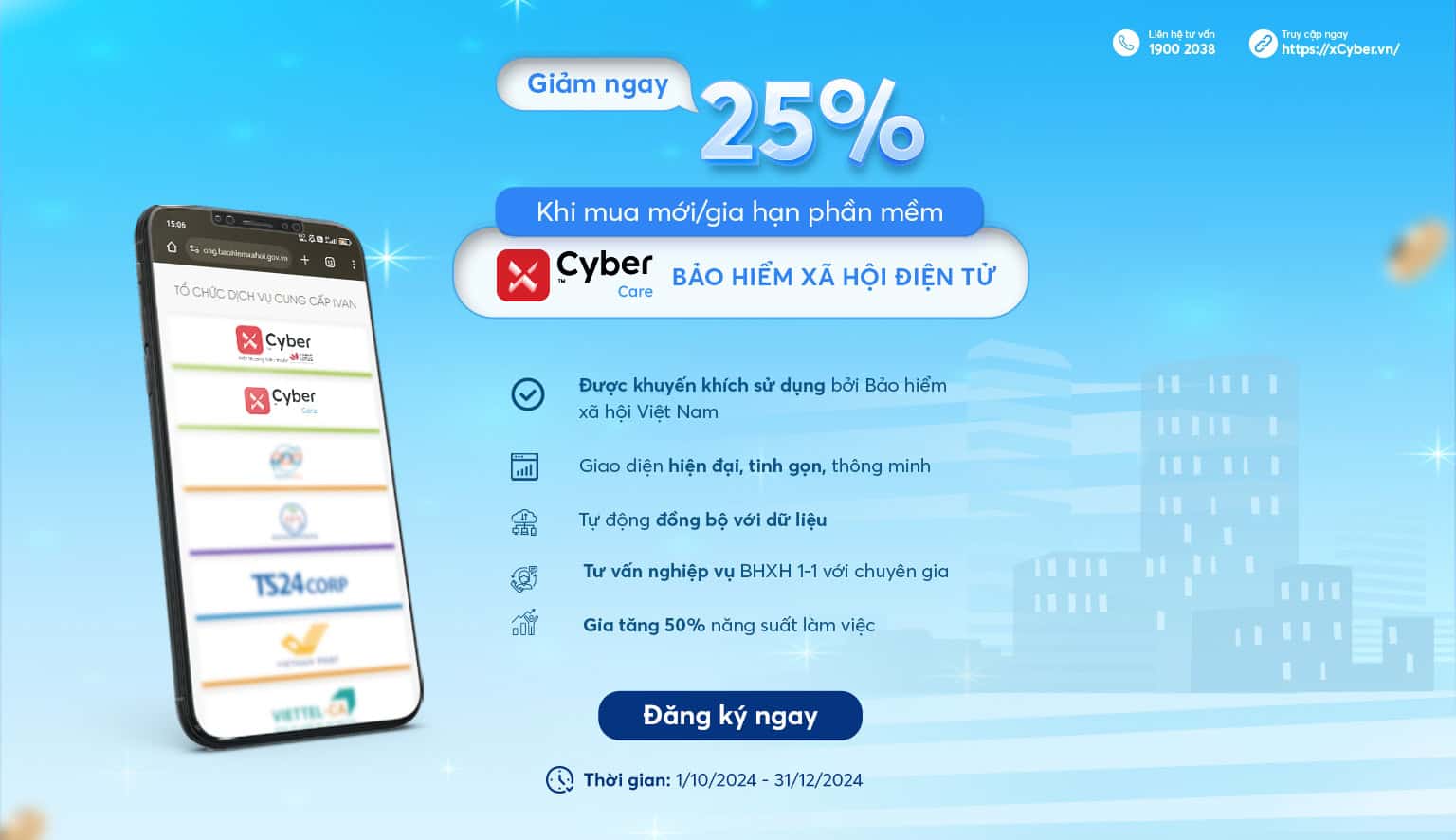 xCyber Care - CTKM quý IV