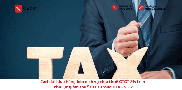 hàng hóa dịch vụ chịu thuế GTGT 8%
