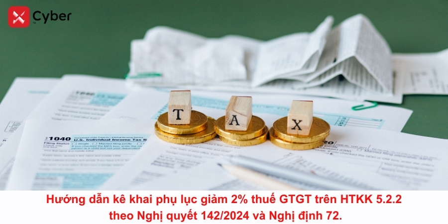 kê khai phụ lục giảm thuế gtgt theo nghị quyết 142