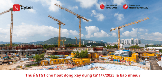 Thuế GTGT cho hoạt động xây dựng