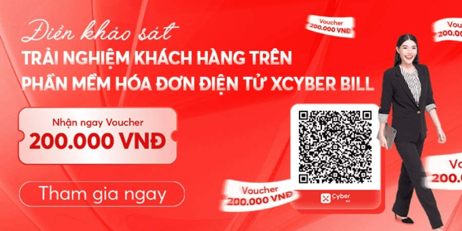 Nhận ngay 200.000 đồng sau khi hoàn thành khảo sát cùng xCyber