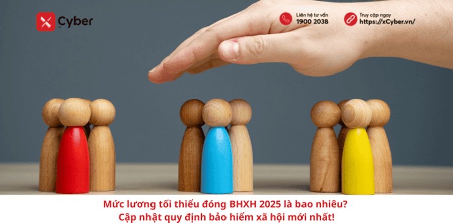Mức lương tối thiểu đóng BHXH 2025 là bao nhiêu? Cập nhật quy định bảo hiểm xã hội mới nhất! 22 mức lương tối thiểu đóng bhxh