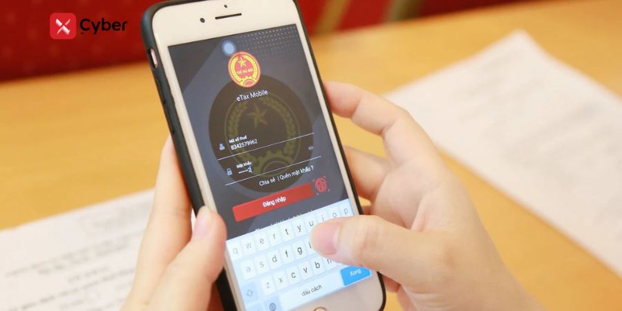 Cách tra cứu nợ thuế TNCN trên Etax mobile - Bước 2