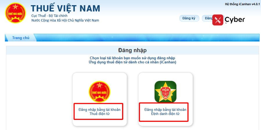 Cách tra cứu nợ thuế TNCN trên Tổng cục Thuế - Bước 2