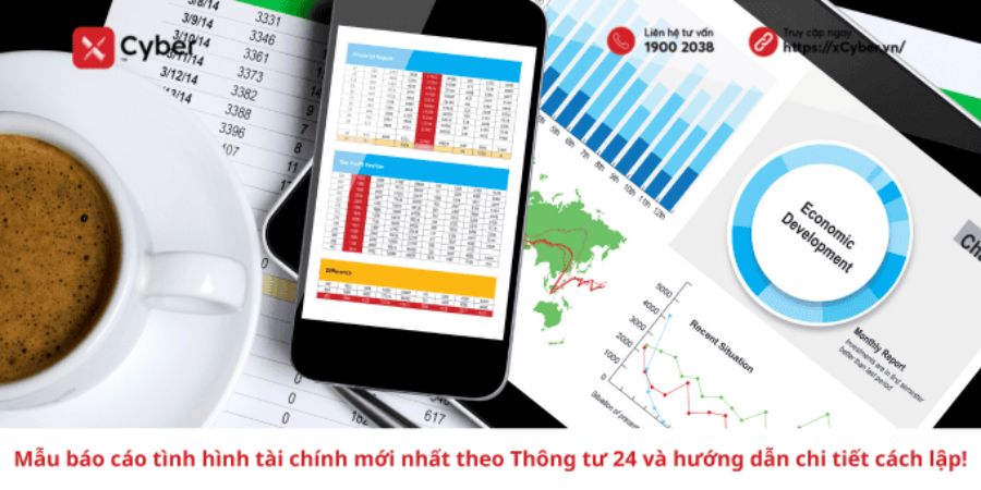 Mẫu báo cáo tình hình tài chính mới nhất theo Thông tư 24 và hướng dẫn chi tiết cách lập!