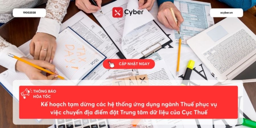 Hệ thống ứng dụng ngành Thuế để chuyển trung tâm dữ liệu
