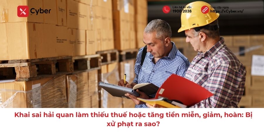Khai sai hải quan và mức phạt khi thiếu thuế