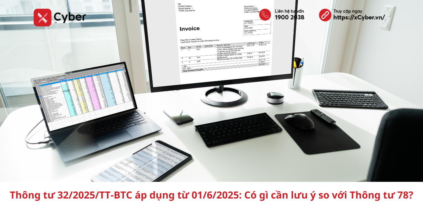 Thông tư 32/2025/TT-BTC áp dụng từ 01/6/2025: Có gì cần lưu ý so với Thông tư 78?