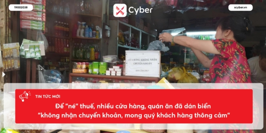 "Không nhận chuyển khoản" – Biển hiệu né thuế hay giấy mời cơ quan thuế ghé thăm? 1 Không nhận chuyển khoản liệu có phải là hình thức trốn thuế không?
