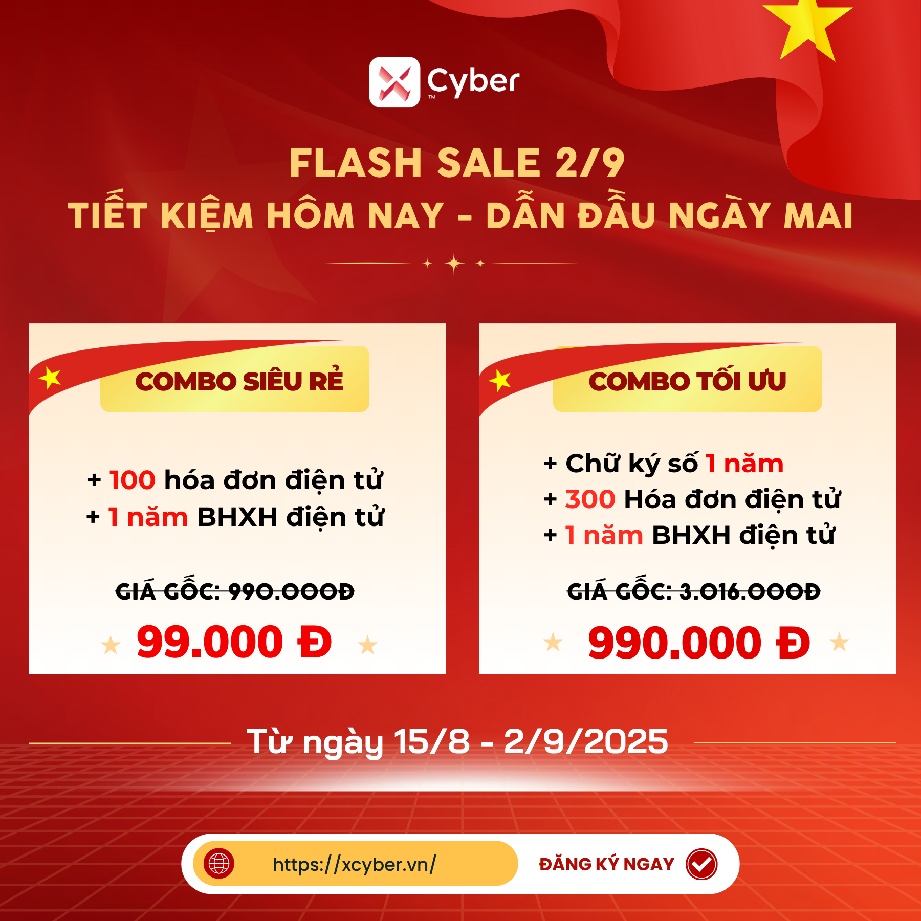 Flash Sale 2/8 - Voucher giảm 80%
