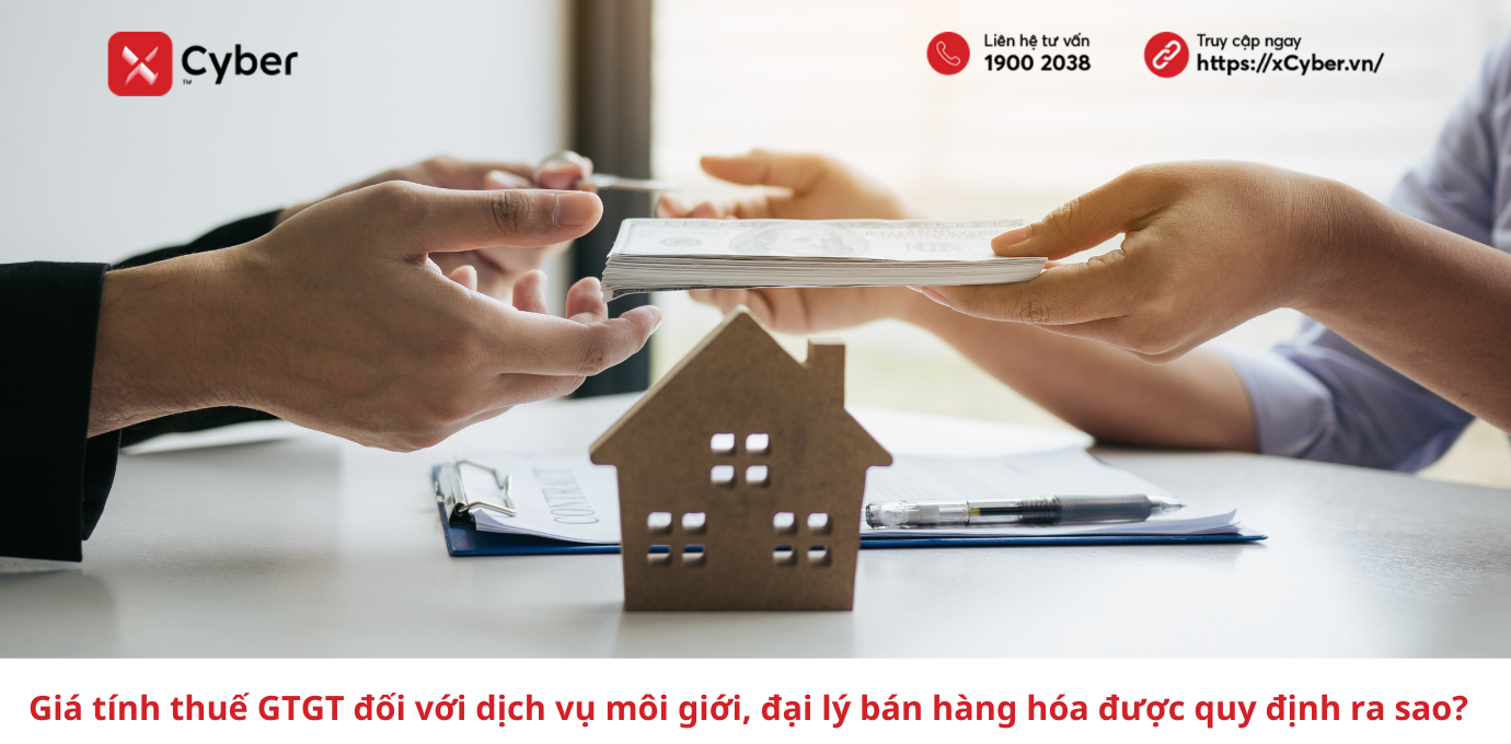 Giá tính thuế GTGT đối với dịch vụ môi giới, đại lý bán hàng hóa được quy định ra sao? 33 Giá tính thuế GTGT đối với dịch vụ môi giới, đại lý bán hàng hóa được quy định ra sao?