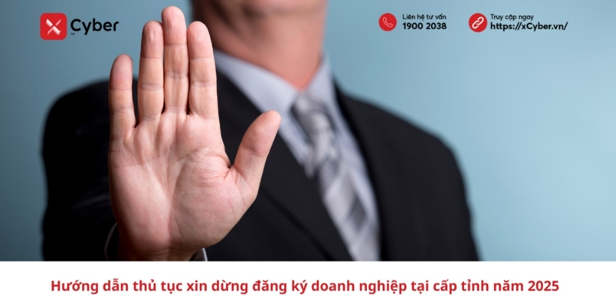 Hướng dẫn thủ tục xin dừng đăng ký doanh nghiệp tại cấp tỉnh