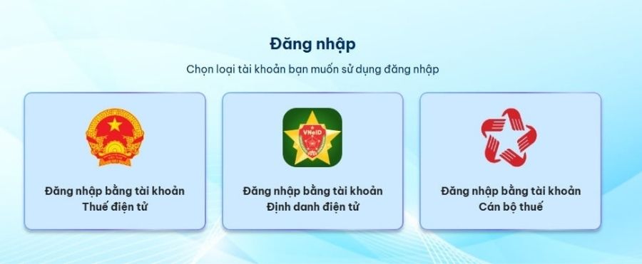 Hướng dẫn chuyển đổi thuế khoán sang kê khai cho hộ kinh doanh trên dichvucong.gdt.gov.vn 2 Bước 1
