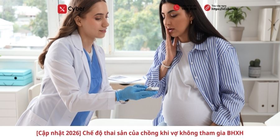 Chế độ thai sản của chồng khi vợ không tham gia BHXH