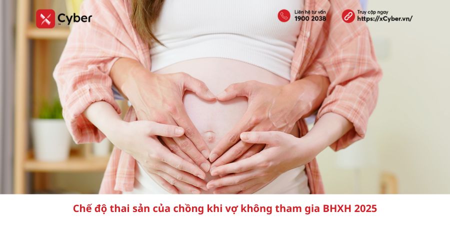 Chế độ thai sản của chồng khi vợ không tham gia BHXH