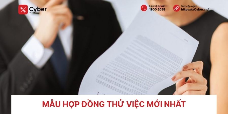 mẫu hợp đồng thử việc