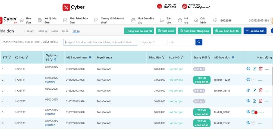 Xuất hóa đơn điện tử hộ kinh doanh qua phần mềm hóa đơn điện tử
