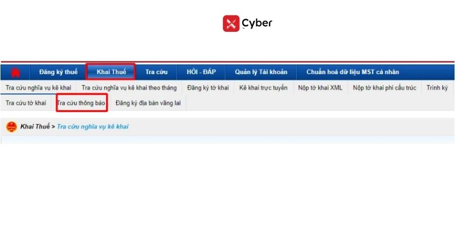 Tra cứu người phụ thuộc trên Thuế điện tử đối với doanh nghiệp