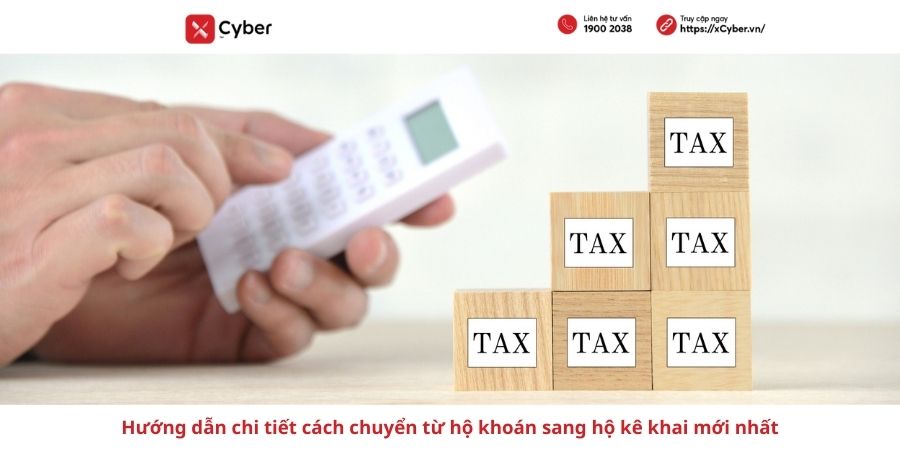 cách chuyển từ hộ khoán sang hộ kê khai