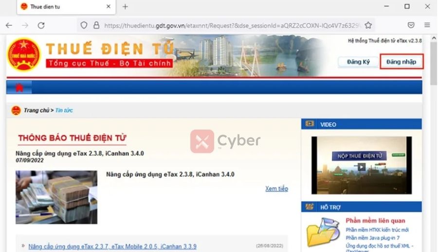 Tra cứu người phụ thuộc trên Thuế điện tử đối với doanh nghiệp
