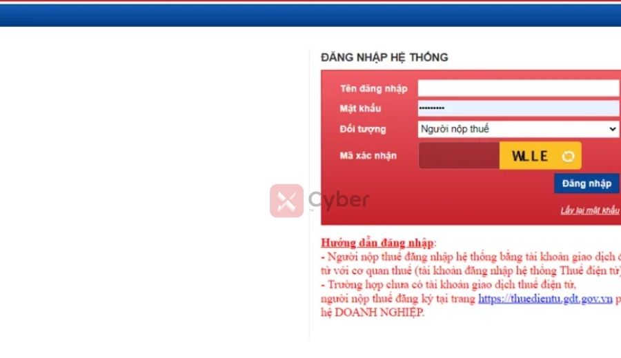Tra cứu người phụ thuộc trên Thuế điện tử đối với doanh nghiệp